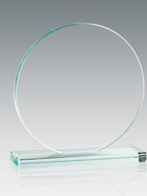 2348-INDIVIDUAL Galvano Cristal Circular 2348