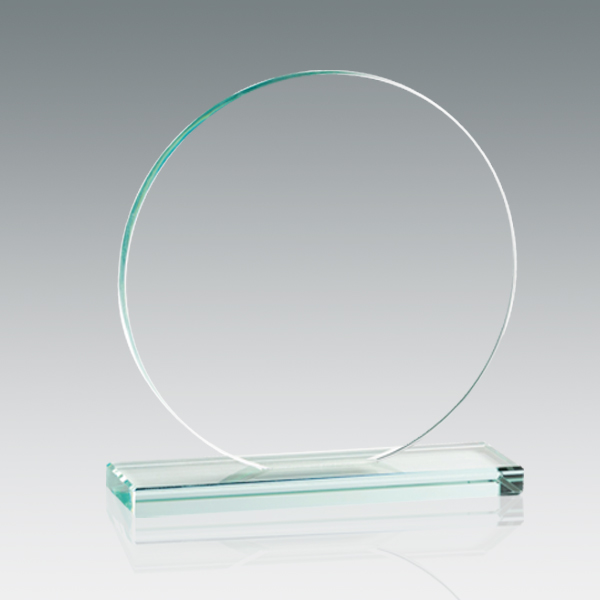 2348-INDIVIDUAL Galvano Cristal Circular 2348