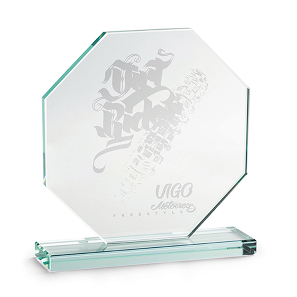 2349 Galvano Cristal Octagonal 2349