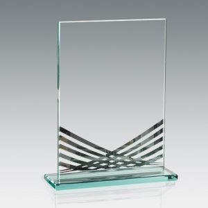 Galvano cristal Rectangular Jade 2353