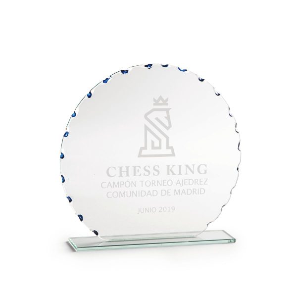 2377-1 Galvano Cristal Circular 2377